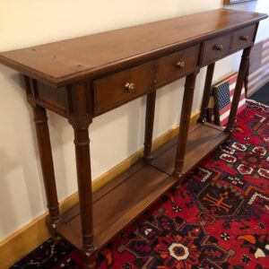 Console Two Drawer Table