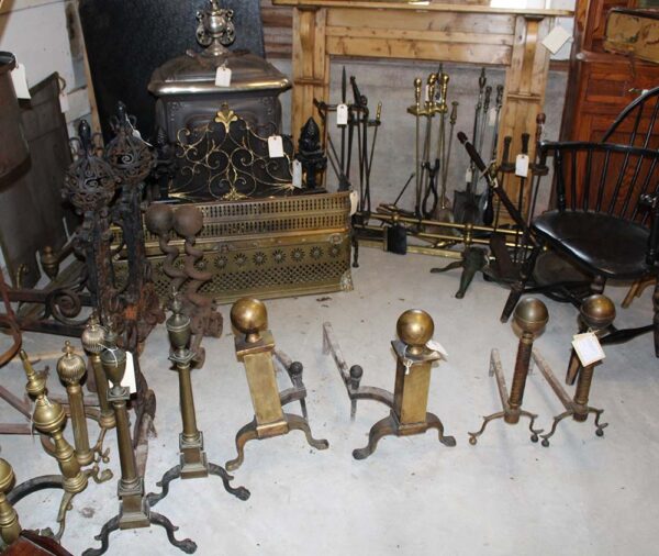 Wide Variety Antique Fireplace Andirons